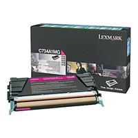 Lexmark Toner 0C734A1MG magenta ca.6.000 Seiten Rückgabe - Original