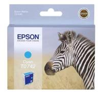 Epson T0742 inkt cartridge cyaan (origineel)