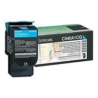 Lexmark Toner C540A1CG Rückgabekassette cyan 1000 Seiten - Original