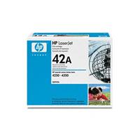 HP Toner 42A schwarz ca 10000 Seiten - Original