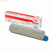 OKI 43487711 toner cartridge cyaan (origineel)