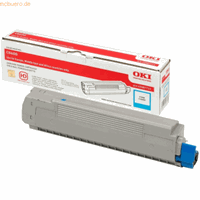 OKI Toner für OKI C5850/C5950, cyan