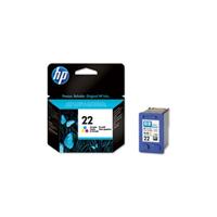 HP Druckerpatrone 22 , 3farbig 165 Seiten - Original