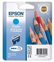 Epson Pencils inktpatroon Cyan T0322 DURABrite Ink