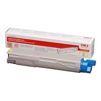 OKI 43459369 toner cartridge geel hoge capaciteit (origineel)