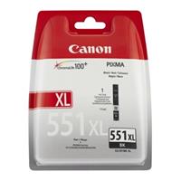 Canon XL cartridge CLI-551 XL BK (zwart)