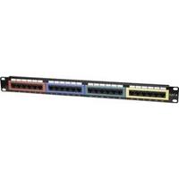 intellinet 24 Port Netzwerk-Patchpanel CAT 6 1 HE