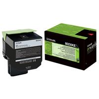 Lexmark 80C2XKE Extra High Yield Corporate Toner Schwarz für ca. 8.000 Seiten (80C2XKE)