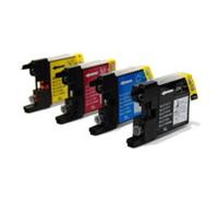 Brother LC-1280XL Zwart en Kleur (4-Pack) (Origineel)