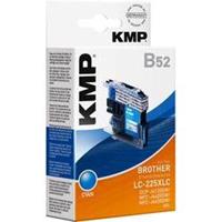 KMP Inkt vervangt Brother LC-225XLC Compatibel Cyaan 1530,0003
