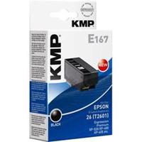 KMP Inkt vervangt Epson T2601 (26) Compatibel Zwart 1626,4801