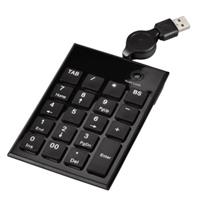 Slimline SK140 numerische Tastatur schwarz - Hama