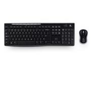 Logitech Toetsenbord  MK270 Azerty +muis zwart