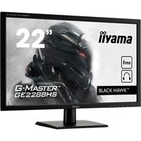 Iiyama G-MASTER GE2288HS LED-monitor 54.6 cm (21.5 inch) Energielabel A (A+++ - D) 1920 x 1080 pix Full HD 1 ms DVI, HDMI, Hoofdtelefoon (3.5 mm jackplug) TN