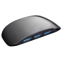 vivanco IT-USB3HUB4PWR 4 Port USB 3.0-Hub Schwarz