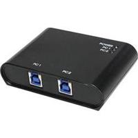 LogiLink USB 3.0 Sharing Switch, 2 PC, s auf 1 USB Endgerät