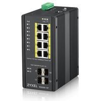 ZyXEL RGS200-12P 8-Port Gigabit 4-Port SFP PoE Switch