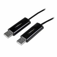 StarTech .com 2-poorts USB-toetsenbord/muis-schakelkabel met bestandsoverdracht voor pc en Mac. Snoerlengte: 1,8 m, Aansluiting toetsenbord: USB, Aansluiting muis: USB. Gewicht: 40 g, Breedte verpakki