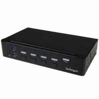 StarTech.com 4 Port HDMI KVM Switch With Built-in USB 3.0 Hub - 1080p