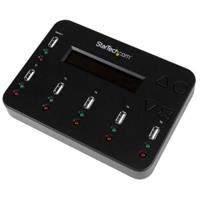 StarTech.com Standalone 1:5 USB-Flash Drive duplicator en -wisser flashdrive kopieerder