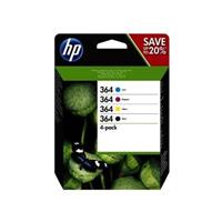 hp Druckerpatrone 364 N9J73AE BK/C/M/Y 4er Pack - Original