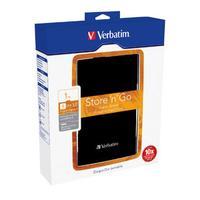 Verbatim Storen' Go Portable 1TB Zwart