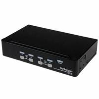 StarTech.com 4 Port 1U Rackmount USB KVM Swi