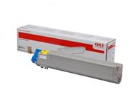 OKI 43837129 toner cartridge geel (origineel)