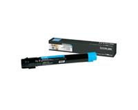 Lexmark X950X2CG toner cyan 22000 pages (original)