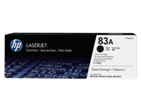 Tonercartridge HP CF283AD 83A zwart 2x
