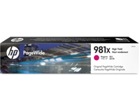 HP Druckerpatrone 981X 10.000Seiten magenta - Original