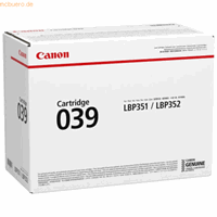 canon 039 (0287C001) toner black 11000 pages (original)