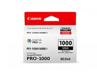 canon PFI-1000MBK inkt cartridge mat zwart (origineel)