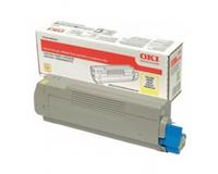 oki 46471101 toner cartridge geel (origineel)