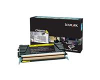 LEXMARK C748 tonercartridge geel standard capacity 10.000 pagina's Corp.cartr.