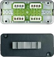 Telegärtner Verbindungsmodul Kat.7A(tief), mit Adapter