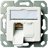 Telegärtner J00020A0393 - Twisted pair Data outlet Cat.6 white J00020A0393