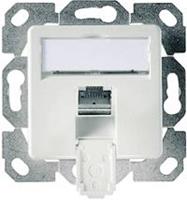 Telegär J00020A0505 - RJ45 8(8) Data outlet 6A (IEC) white J00020A0505