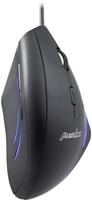 Perixx PERIMICE-508 Ergonomische muis USB Optisch Zwart 6 Toetsen 1000 dpi Ergonomisch