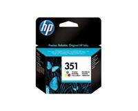 HP Original 351 Druckerpatrone cyan magenta gelb 170 Seiten 3,5ml (CB337EE)