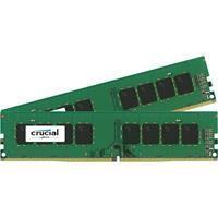 Crucial 16GB Kit DDR4 2400 MT/s 8GBx2 DIMM 288pin single ranked