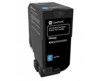 LEXMARK 74C2SC0 Toner Return cyan - Original