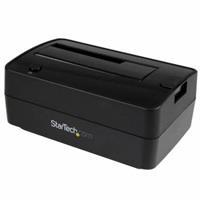 StarTech.com Drive Docking Station for 2.5 / 3.5" SATA Drives - USB 3.1 (USB-A USB-C) or eSATA - HDD docking station - SATA 6Gb/s - eSATA USB 3.1 (Gen 2)