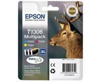 epson Stag Multipack 3-kleur T1306 DURABrite Ultra Ink