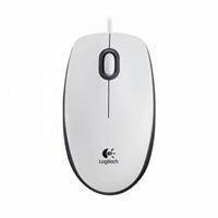 Logitech Optische Maus M100 White refresh, kabelgebunden