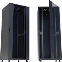 intellinet 19 Zoll Netzwerkschrank (B x H x T) 600 x 1728 x 800mm 36 HE Schwarz (RAL 9005)