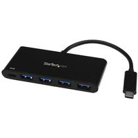 startech.com 4 Port USB-C Hub w/ PD - C to A