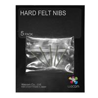 ACK-20003 Wacom - Pen nib - Wacom - Intuos4 Intuos5 Intuos Pro Cintiq 22HD Cintiq 24HD Cintiq 21UX(DTK) - Grey - 5 pc(s) - Polybag