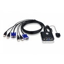 ATEN CS22U 2-Poorts VGA+USB KVM Switch