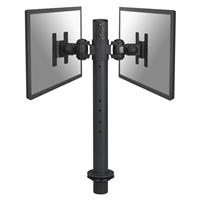 NewStar FPMA-D050DBLACK Monitor-tafelbeugel 2-voudig 25,4 cm (10) - 76,2 cm (30) In hoogte verstelbaar, Kantelbaar, Zwenkbaar, Roteerbaar